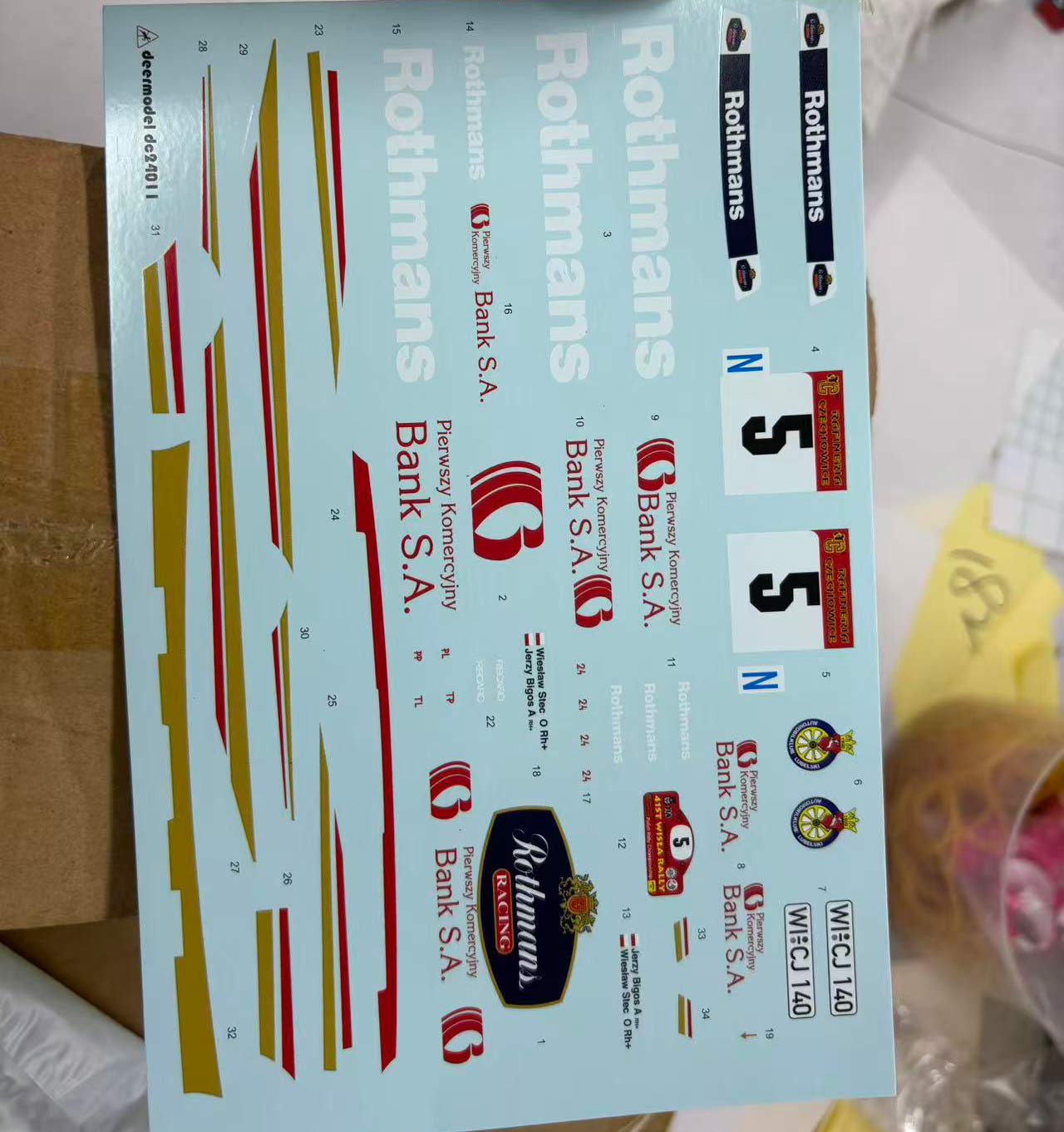 Vintage Rally & Retro Livery Decals