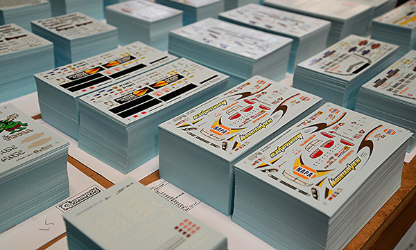 Custom Decal Sheets for Scale Model Kits